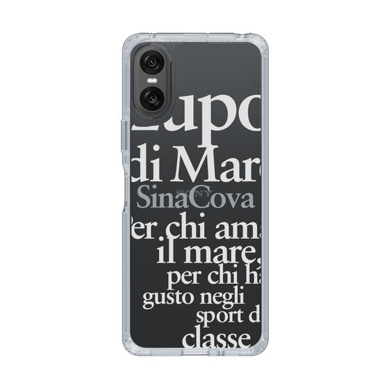 Slim Protection Case［ SINA COVA - Typography ］
