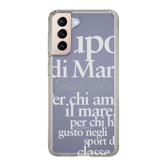 Slim Protection Case［ SINA COVA - Typography ］