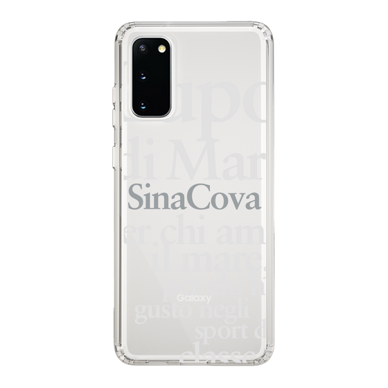 Slim Protection Case［ SINA COVA - Typography ］