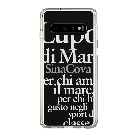 Slim Protection Case［ SINA COVA - Typography ］