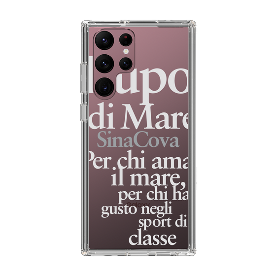 Slim Protection Case［ SINA COVA - Typography ］
