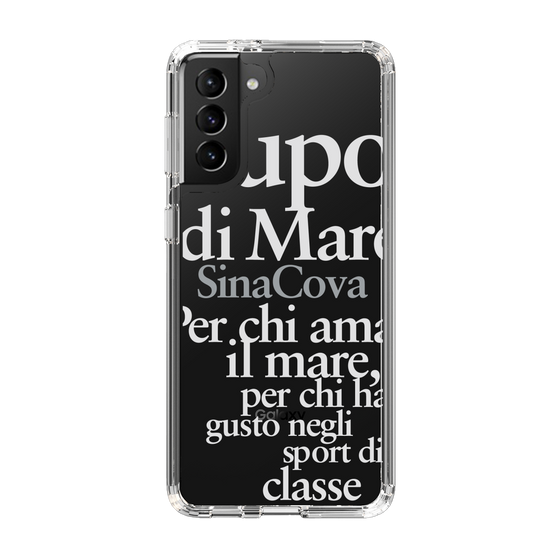 Slim Protection Case［ SINA COVA - Typography ］