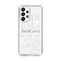 Slim Protection Case［ SINA COVA - Typography ］