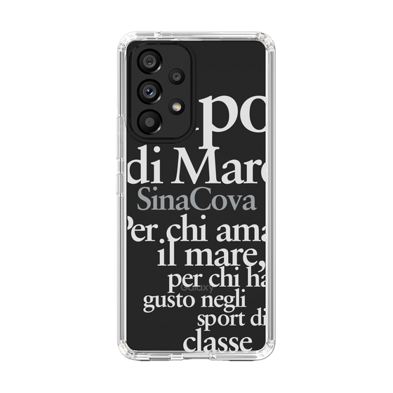 Slim Protection Case［ SINA COVA - Typography ］
