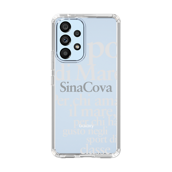 Slim Protection Case［ SINA COVA - Typography ］