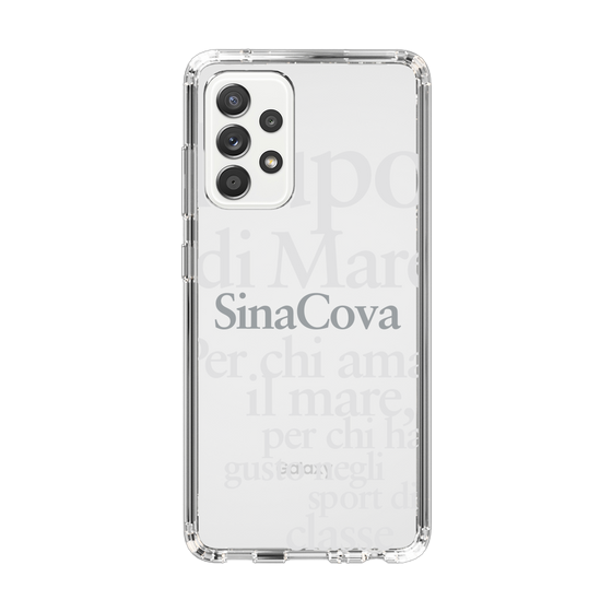 Slim Protection Case［ SINA COVA - Typography ］