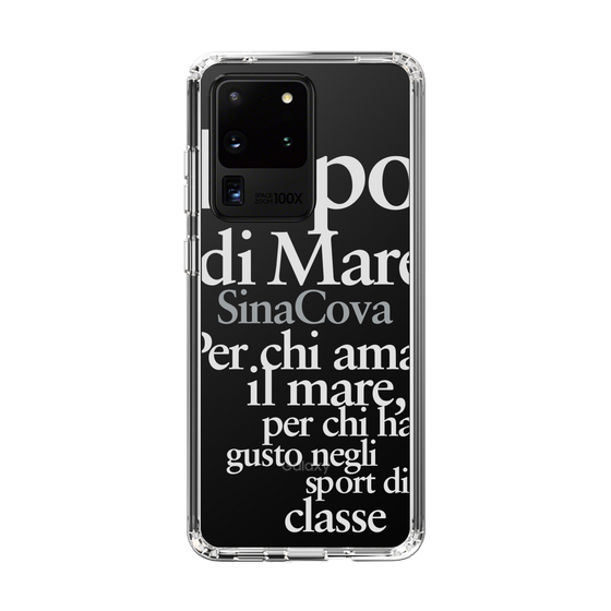 Slim Protection Case［ SINA COVA - Typography ］