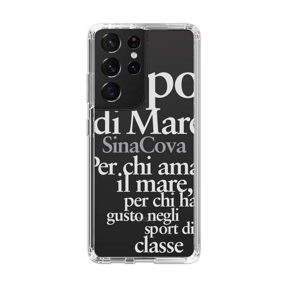 Slim Protection Case［ SINA COVA - Typography ］