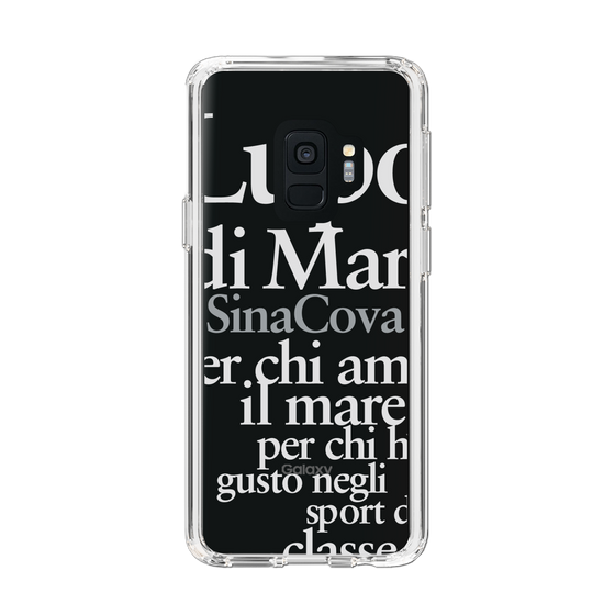 Slim Protection Case［ SINA COVA - Typography ］