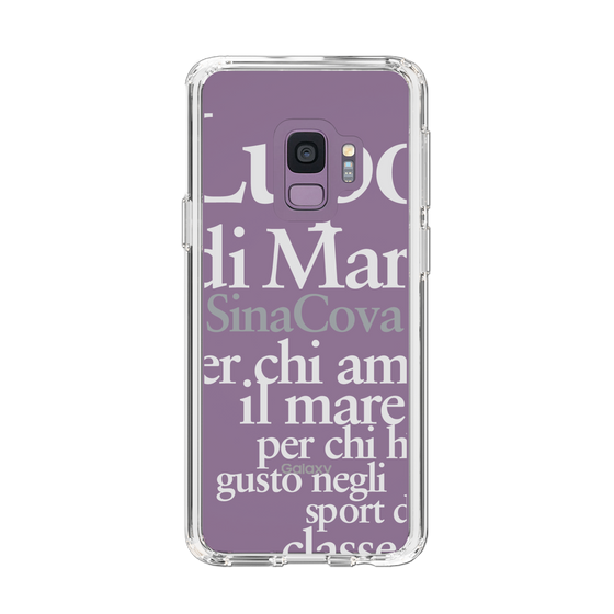 Slim Protection Case［ SINA COVA - Typography ］