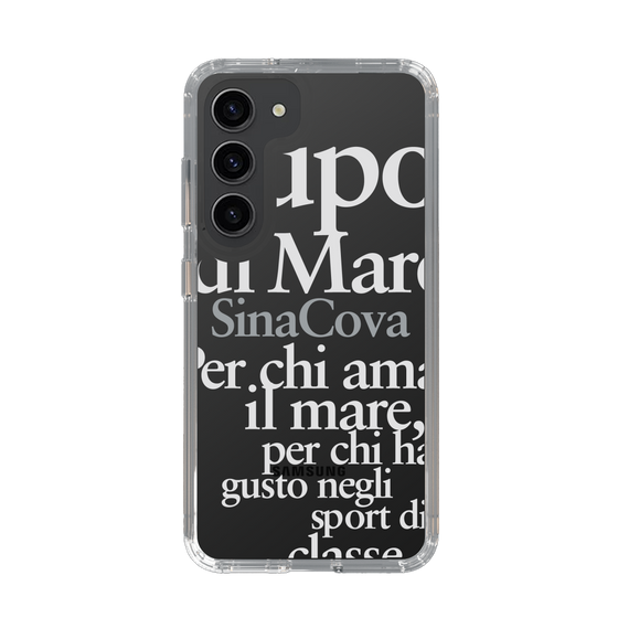 Slim Protection Case［ SINA COVA - Typography ］