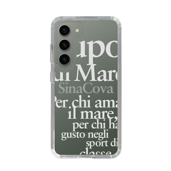 Slim Protection Case［ SINA COVA - Typography ］
