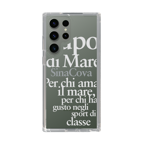 Slim Protection Case［ SINA COVA - Typography ］