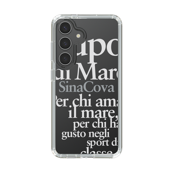 Slim Protection Case［ SINA COVA - Typography ］
