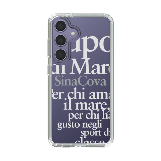 Slim Protection Case［ SINA COVA - Typography ］