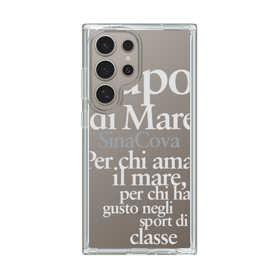 Slim Protection Case［ SINA COVA - Typography ］