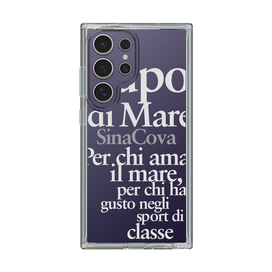 Slim Protection Case［ SINA COVA - Typography ］
