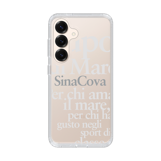 Slim Protection Case［ SINA COVA - Typography ］