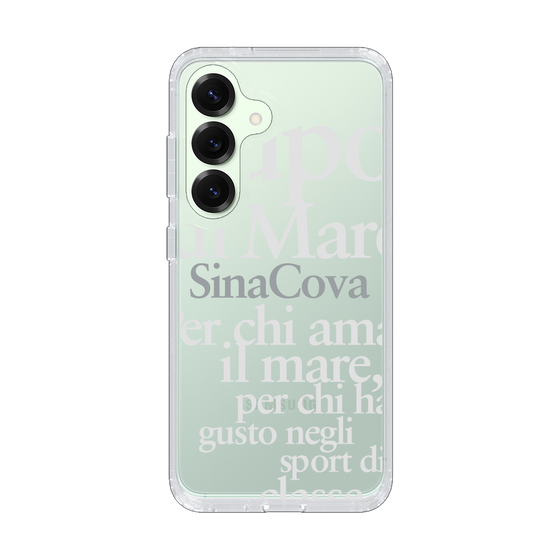 Slim Protection Case［ SINA COVA - Typography ］