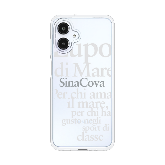 Slim Protection Case［ SINA COVA - Typography ］