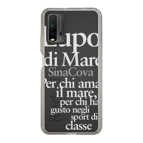Slim Protection Case［ SINA COVA - Typography ］