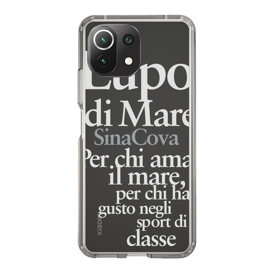 Slim Protection Case［ SINA COVA - Typography ］