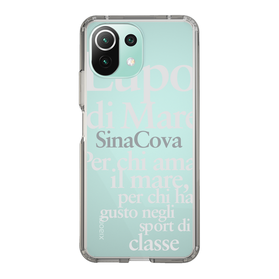 Slim Protection Case［ SINA COVA - Typography ］