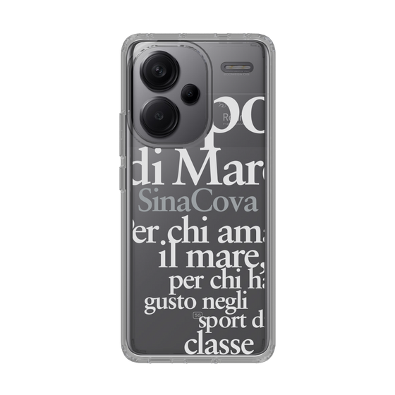 Slim Protection Case［ SINA COVA - Typography ］
