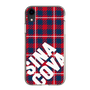 Slim Protection Case［ SINA COVA - Check - Red ］