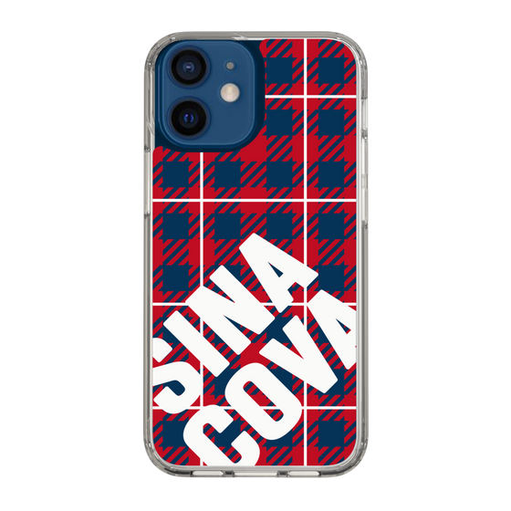 Slim Protection Case［ SINA COVA - Check - Red ］