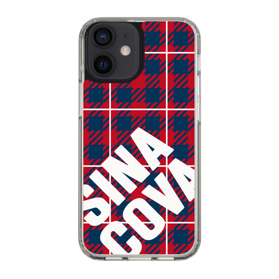Slim Protection Case［ SINA COVA - Check - Red ］