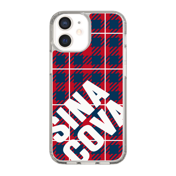 Slim Protection Case［ SINA COVA - Check - Red ］