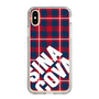 Slim Protection Case［ SINA COVA - Check - Red ］