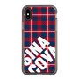 Slim Protection Case［ SINA COVA - Check - Red ］