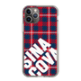 Slim Protection Case［ SINA COVA - Check - Red ］