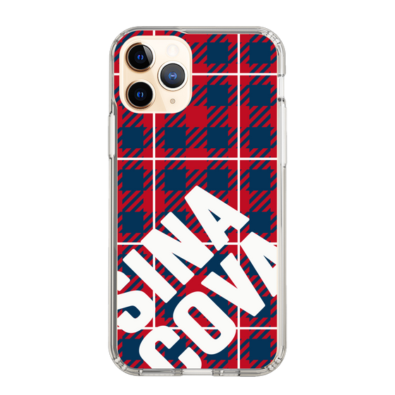 Slim Protection Case［ SINA COVA - Check - Red ］