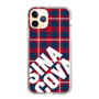 Slim Protection Case［ SINA COVA - Check - Red ］