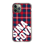 Slim Protection Case［ SINA COVA - Check - Red ］