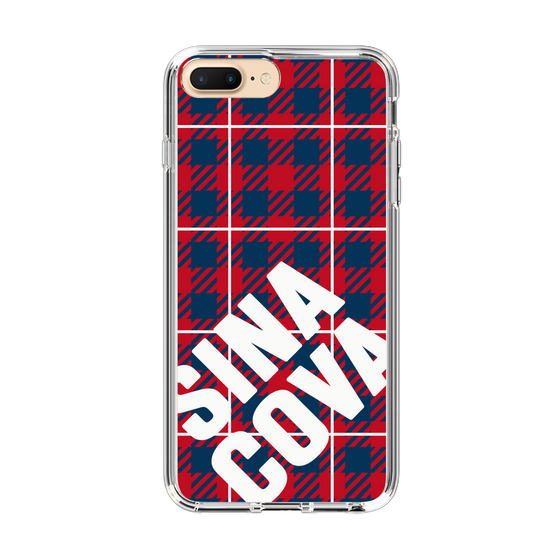 Slim Protection Case［ SINA COVA - Check - Red ］
