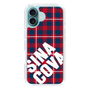 Slim Protection Case［ SINA COVA - Check - Red ］