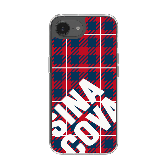 Slim Protection Case［ SINA COVA - Check - Red ］