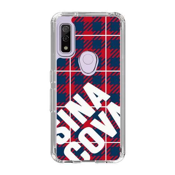 Slim Protection Case［ SINA COVA - Check - Red ］
