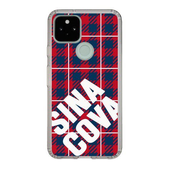 Slim Protection Case［ SINA COVA - Check - Red ］