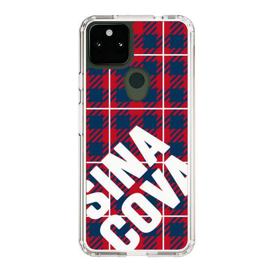 Slim Protection Case［ SINA COVA - Check - Red ］