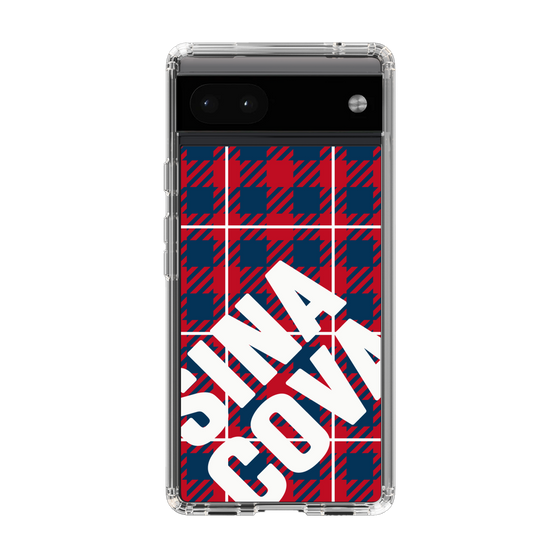 Slim Protection Case［ SINA COVA - Check - Red ］