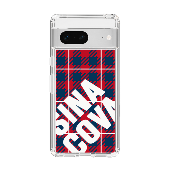 Slim Protection Case［ SINA COVA - Check - Red ］