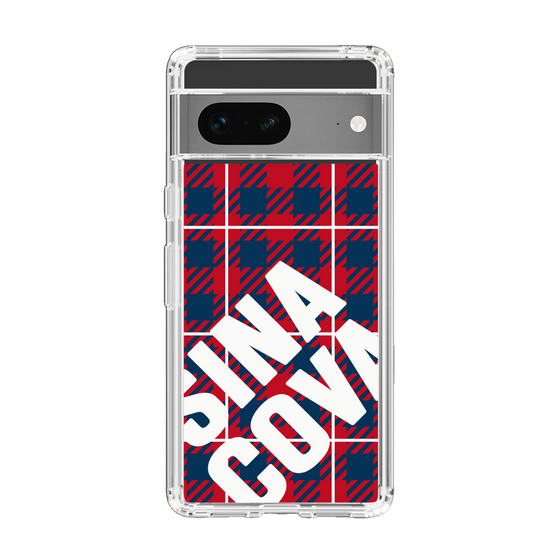 Slim Protection Case［ SINA COVA - Check - Red ］