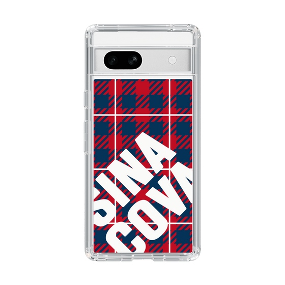Slim Protection Case［ SINA COVA - Check - Red ］