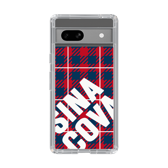 Slim Protection Case［ SINA COVA - Check - Red ］