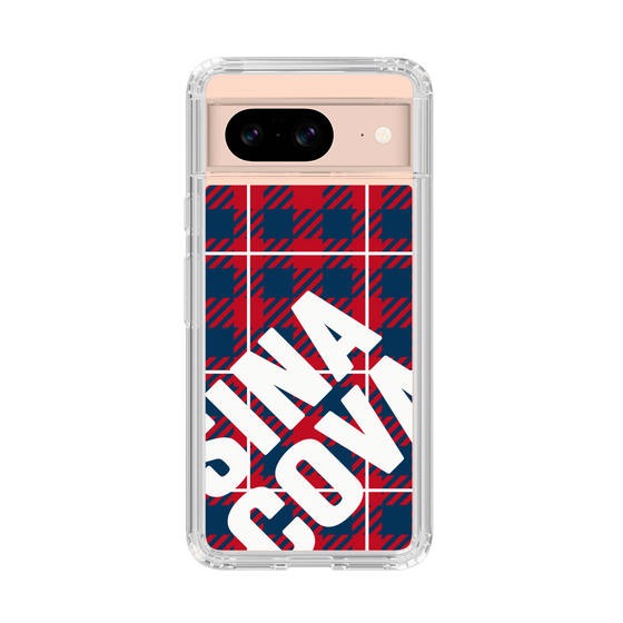 Slim Protection Case［ SINA COVA - Check - Red ］